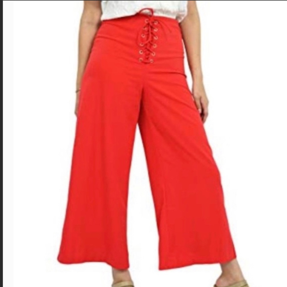 Culotte pants with drawstring ✨